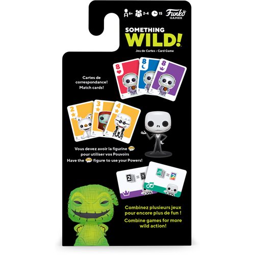 Nightmare Before Christmas Something Wild Pop! Card Game - English / French Edition