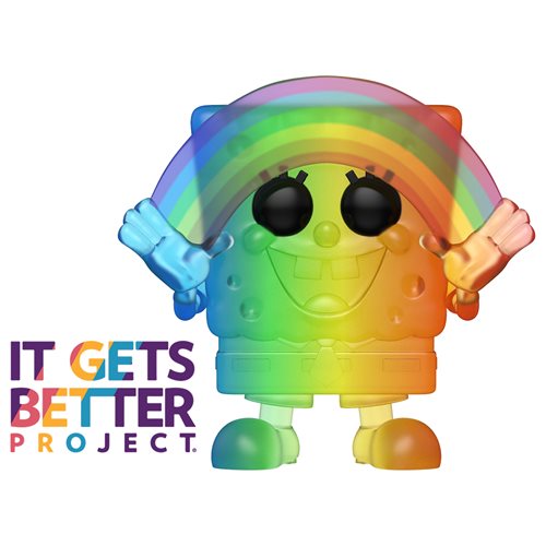 SpongeBob SquarePants Pride 2020 Rainbow Pop! Vinyl Figure