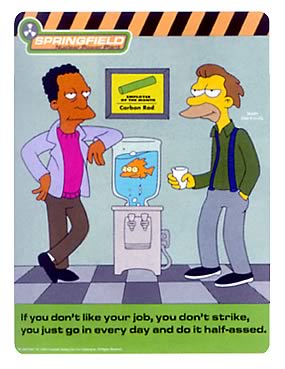 Simpson Cubicles Simpson Cubicle Sign: Don't Like Your Job