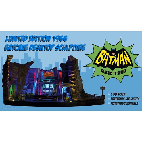 Batman 1966 TV Series Batcave Desktop Sculpture Statue