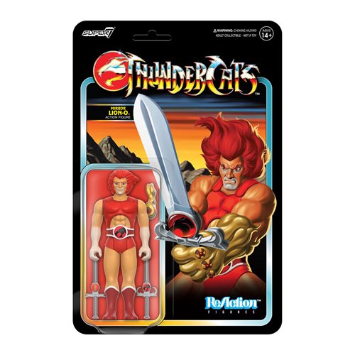 ThunderCats Lion-O (Mirror) 3 3/4-Inch ReAction Figure