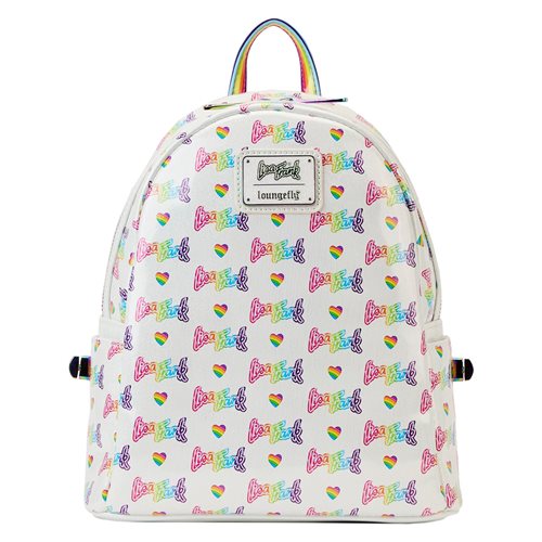 Lisa Frank Logo Mini-Backpack with Detachable Heart Hip Bag