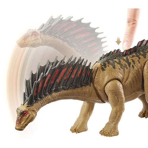 Jurassic World Park AMARGASAURUS Mega Dual Attack Dinosaur Dino Rivals Mattel 