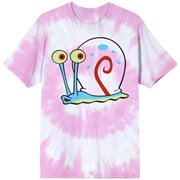 SpongeBob SquarePants Gary Big Face Tie-Dye T-Shirt