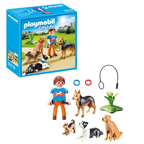 playmobil dog trainer