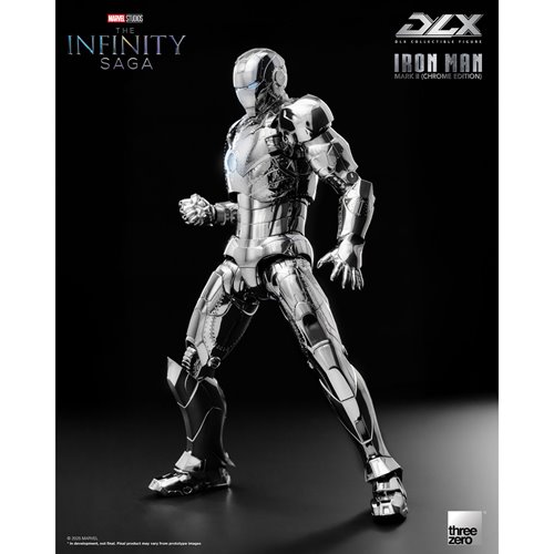 Marvel Studios: The Infinity Saga Iron Man Mark 2 Chrome Edition DLX Action Figure