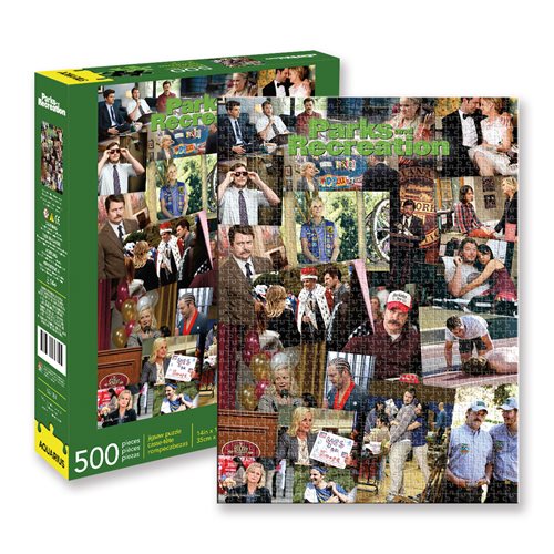 Parks and Recreation Collage 500-Piece Puzzle
