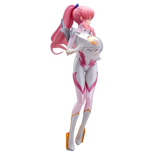 Mobile Suit Gundam Seed Freedom Lacus Clyne Pilot Suit Pearl Version Glitter and Glamours Statue