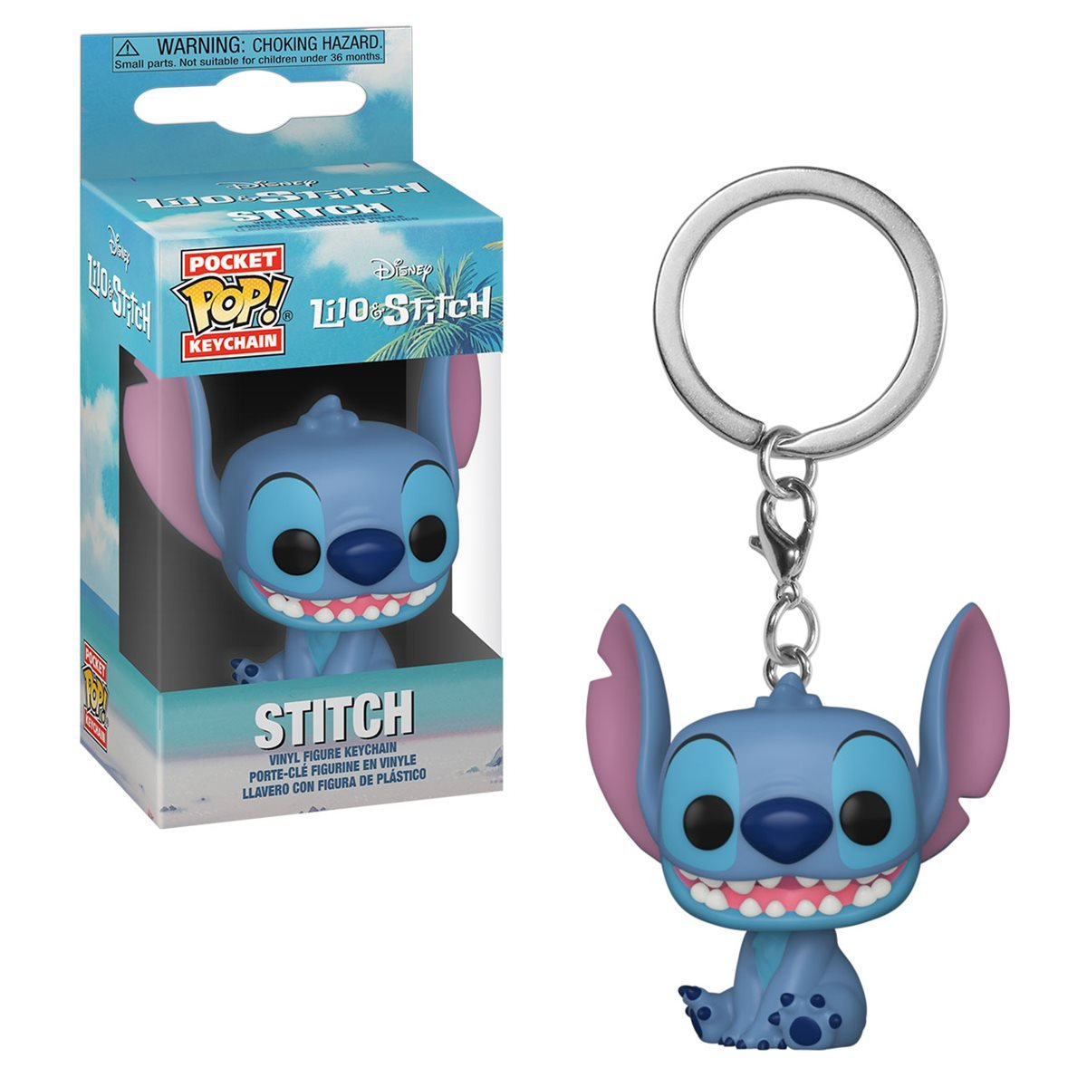 Disney Stitch & Angel - Set de 2 Portes-Clé BFF en Métal et PVC