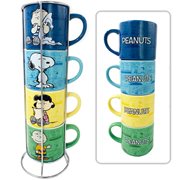 Peanuts 10 oz. Ceramic Mug Stack Set of 4