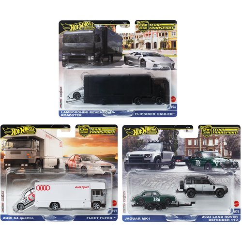 Hot Wheels Team Transport 2025 Mix 1 Vehicle Case of 4