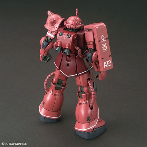 Gundam The Origin MS-06S Zaku II Principality of Zeon Char Aznable's Mobile Suit Red Comet Ver HG 1: