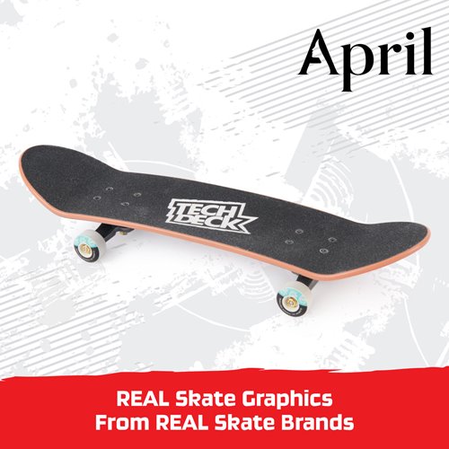 Tech Deck April Handboard Case of 8