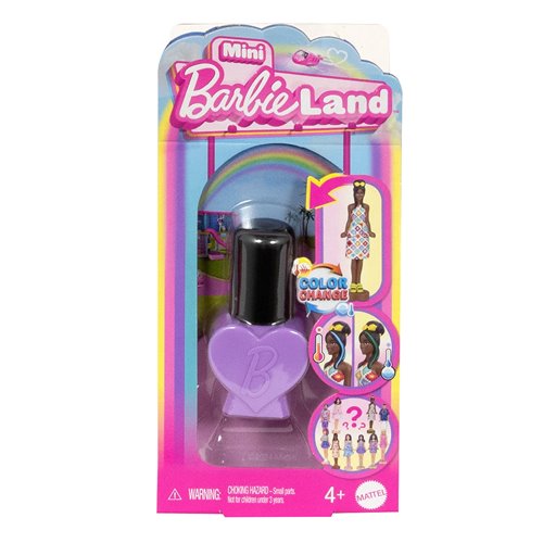 Mini BarbieLand Nail Polish Doll Case of 10