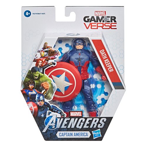 Marvel Gamerverse 6-inch Captain America Oath Keeper Action Figure
