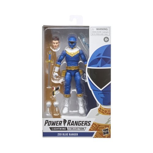 Power Rangers Lightning Collection Zeo Blue Ranger 6-Inch Action Figure