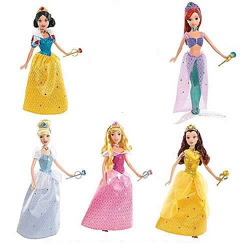 Disney Shimmer Princess Dolls Wave 2 Revision 1 Case