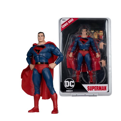 DC Direct Page Punchers Wave 8 Superman Kingdom Come 7-Inch Scale Action Figure with Comic