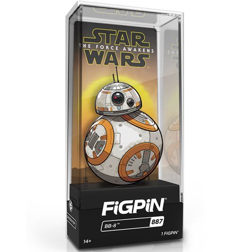 Star Wars: The Force Awakens BB-8 FiGPiN Classic 3-Inch Enamel Pin