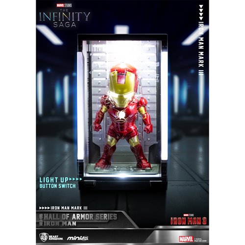 Iron Man Hall of Armor Series MEA-015 Mini-Figure Blind Box Case of 6