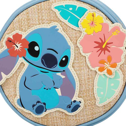Lilo and Stitch Stitch Tropical Woven Crossbody Bag