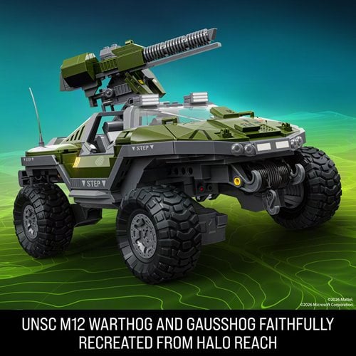 Brick Shop Halo UNSC M12 Warthog Vehicle