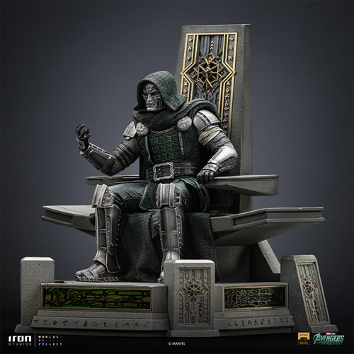 Avengers: Doomsday Doctor Doom on Throne 1:10 Art Scale Limited Edition Statue