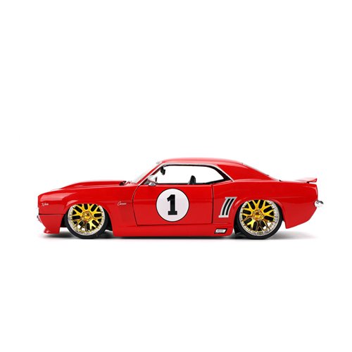 Fast and Furious 1969 Chevrolet Camaro Red 1:24 Scale Die-Cast Metal Vehicle