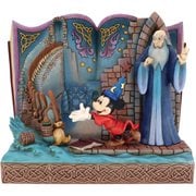 Disney Traditions Fantasia Sorcerer Mickey Storybook by Jim Shore Statue