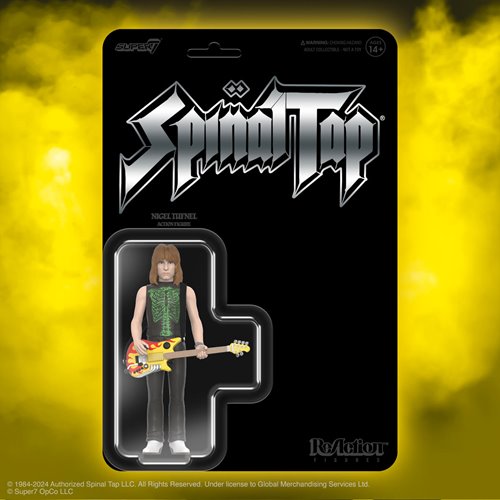 Spinal Tap Nigel Tufnel 3 3/4-Inch ReAction Figure