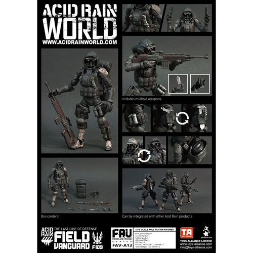 Acid Rain Field Vanguard Action Figure