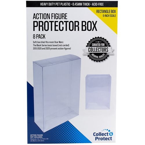 Entertainment Earth 6-Inch Action Figure Collapsible Protector Box 8-Pack