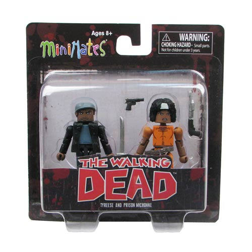 The Walking Dead Minimates Series 5 Michonne and Tyreese Mini-Mates