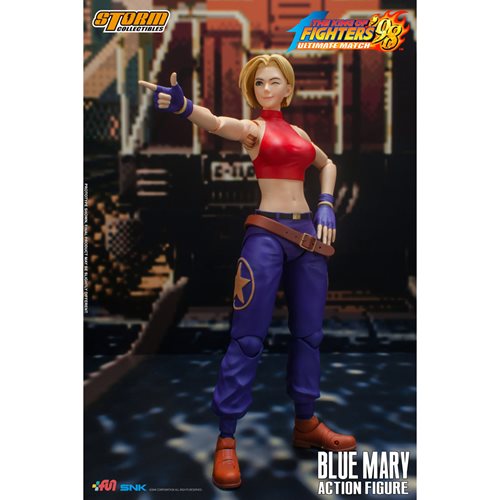 King of Fighters '98 Blue Mary 1:12 Scale Action Figure