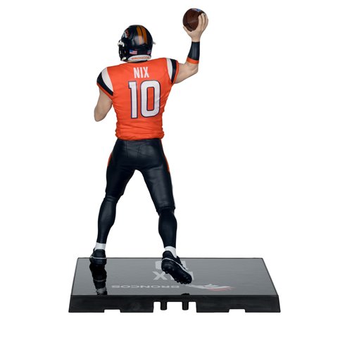 NFL SportsPicks 2025 Denver Broncos Bo Nix 7-Inch Scale Posed Figure Case of 6