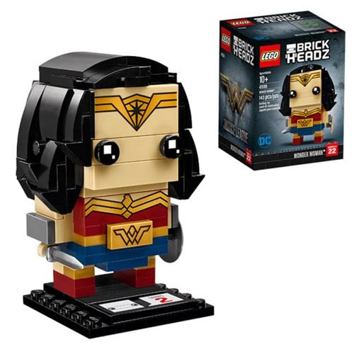 LEGO Brickheadz Wonder Woman 41599 Aquaman 41600 Cyborg 41601 for sale online