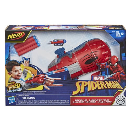 Spider-Man Nerf Power Moves Dart Blaster
