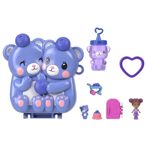 Polly Pocket Blueberry Besties Compact Playset