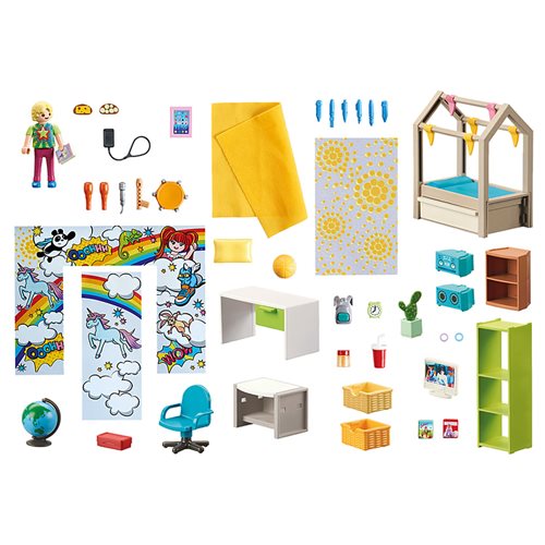 Playmobil 70988 Deluxe Teenager's Room - Entertainment Earth
