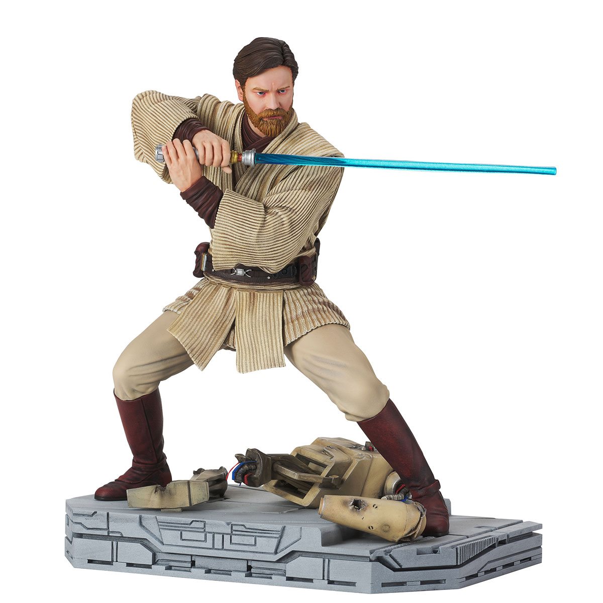 Obi-Wan Kenobi - Star Wars: The Clone Wars Sideshow Collectibles 1/6 Scale  Action Figure