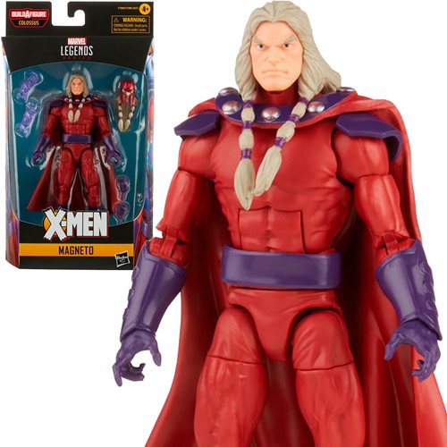 X-Men Age of Apocalypse Marvel Legends Magneto 6-Inch Action Figure, Not Mint