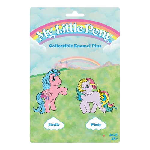 My Little Pony Firefly and Windy Pin Set