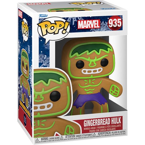 Marvel Holiday Gingerbread Hulk Pop! Vinyl Figure