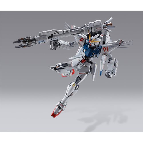 Mobile Suit Gundam F91 Gundam Formula 91 Chronicle White Ver. Metal Build Action Figure