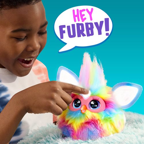 Furby Tie Dye Interactive Electronic Plush Toy