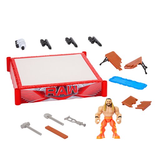 WWE Knuckle Crunchers Rebound Ring Playset