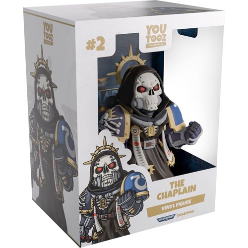 Warhammer 40k Collection Space Marine 2 The Chaplain Vinyl Figure #2