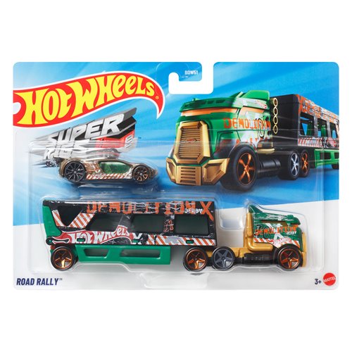 Hot Wheels Super Hauling Rig and Car 2026 Mix 1 Case of 6