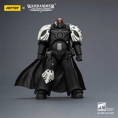 Joy Toy Warhammer The Horus Heresy Raven Guard Mor Deythan Shade with Nemesis Bolt Rifle 1:18 Scale