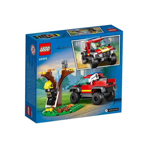 LEGO 60393 City 4x4 Fire Truck Rescue